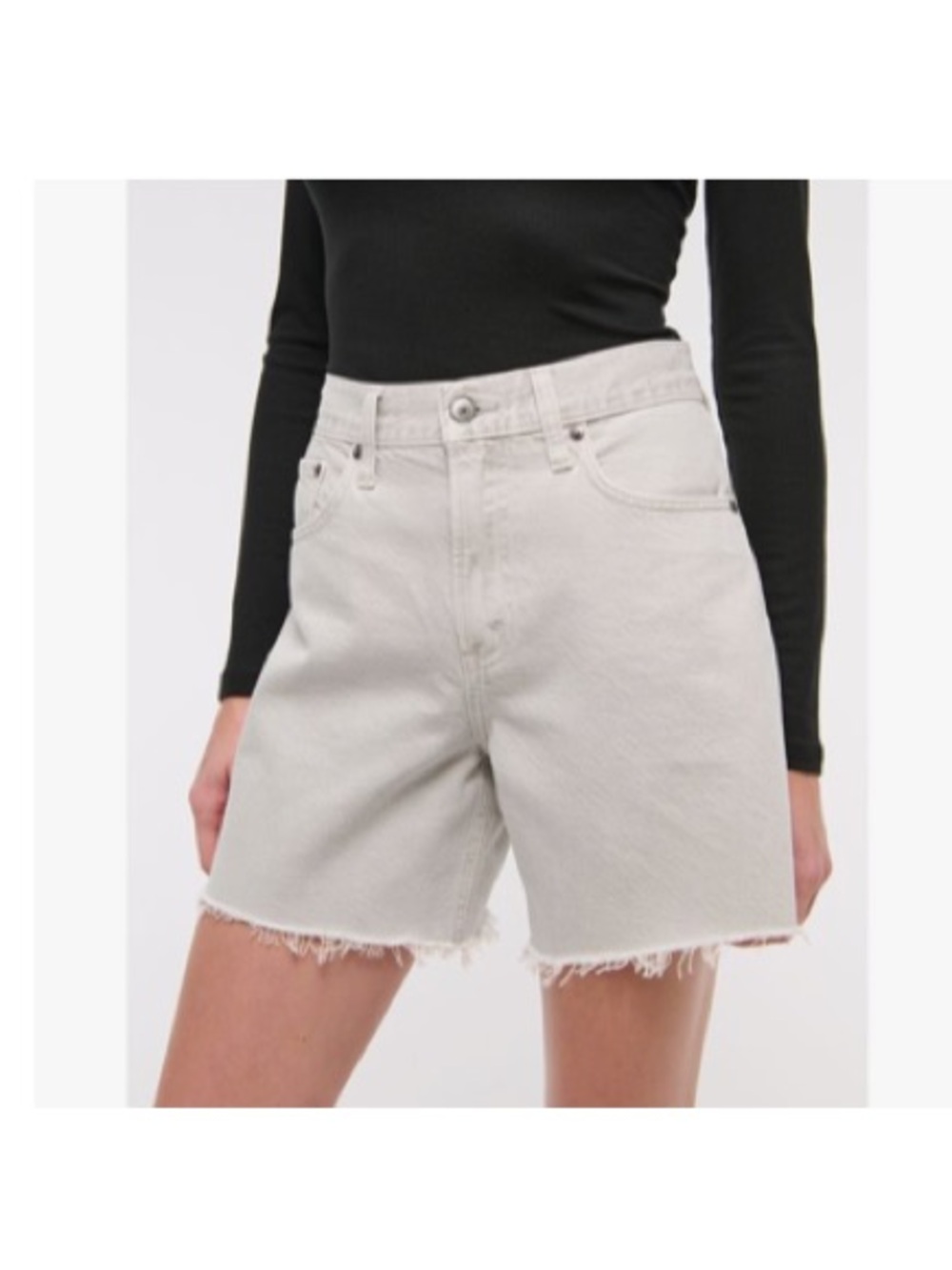 high rise loose short